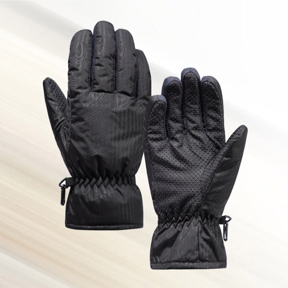 1 Pair Unisex Outdoor Winter Cold Protection Sport Portable Windproof for Skiing Cycling (Size): M