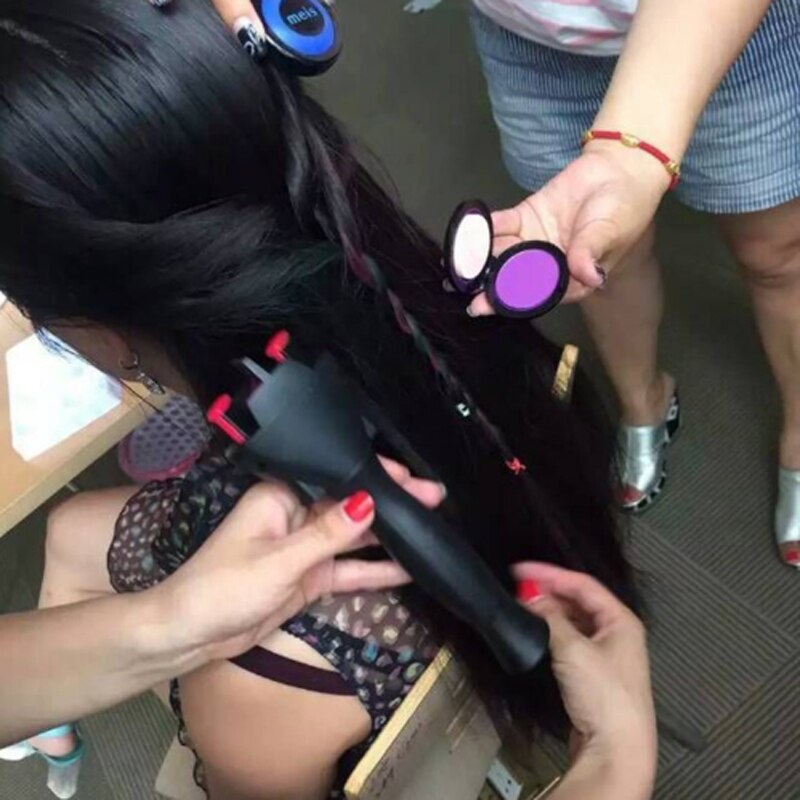 Intelligente Elektrische Vlecht Haar Machine Automatische Hair Curler Profesional Snelle Styling Twist Gevlochten Curling kappers gereedschap