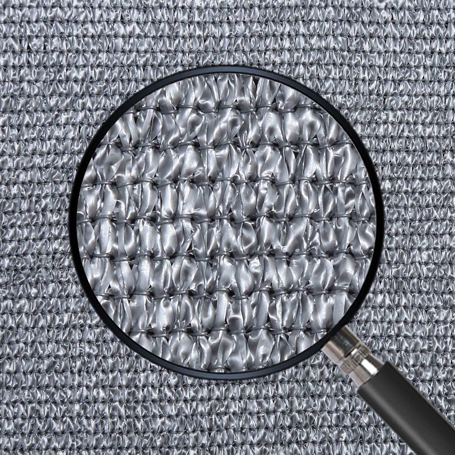 Patio Fence Privacy Screen-160GSM Brown Fencing Mesh Shade Net Cover ,Shade Windscreen Mesh Fabric with Gromment and Zip Tie: 4XL / Orange