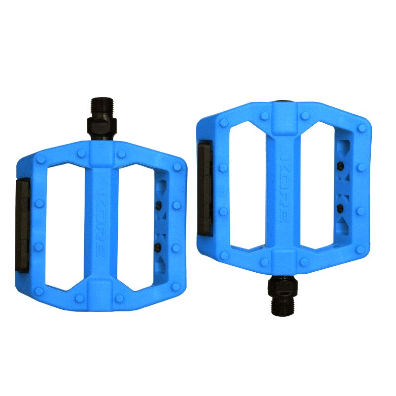 MTB Road bike KORE Pedal Bearing Pedals Non-slip Folding Bicycle Fixed Gear Water proof Nylon Downhill Ultra-light for 14mm Part