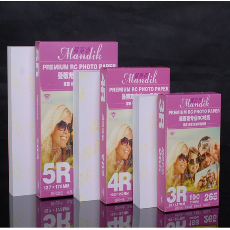 Vandtæt harpiks belagt 265 gsm 4r 3r 5r fotopapir