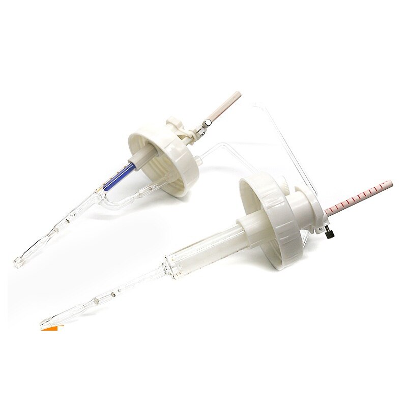 Adjustable Glass Dispenser Brown Glass Reagent Dispenser Semi-automatic Liquid Dispenser 0.1-1ml 0.5-5ml 1-10ml 1/PK