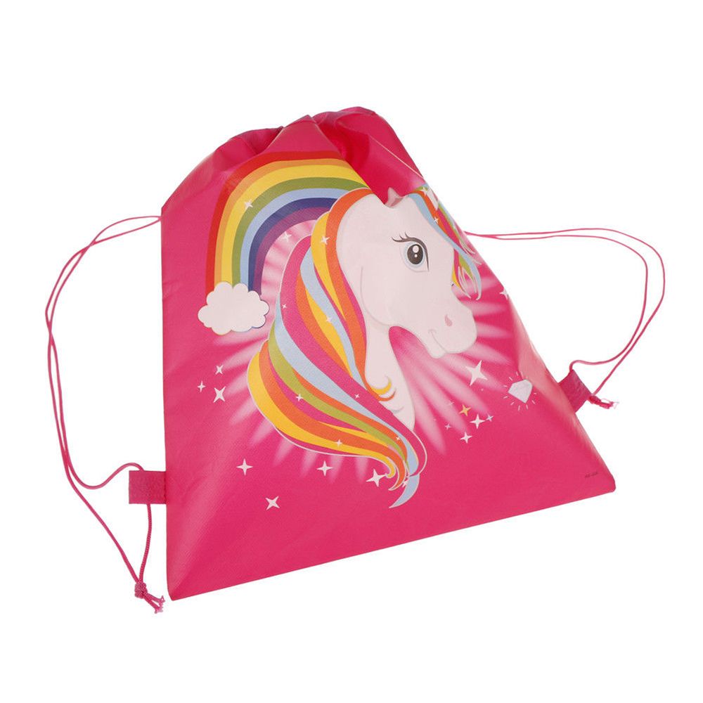 Unicorn Drawstring bag for Girls Travel Storage Package Cartoon School Backpacks Children Birthday Party Favors