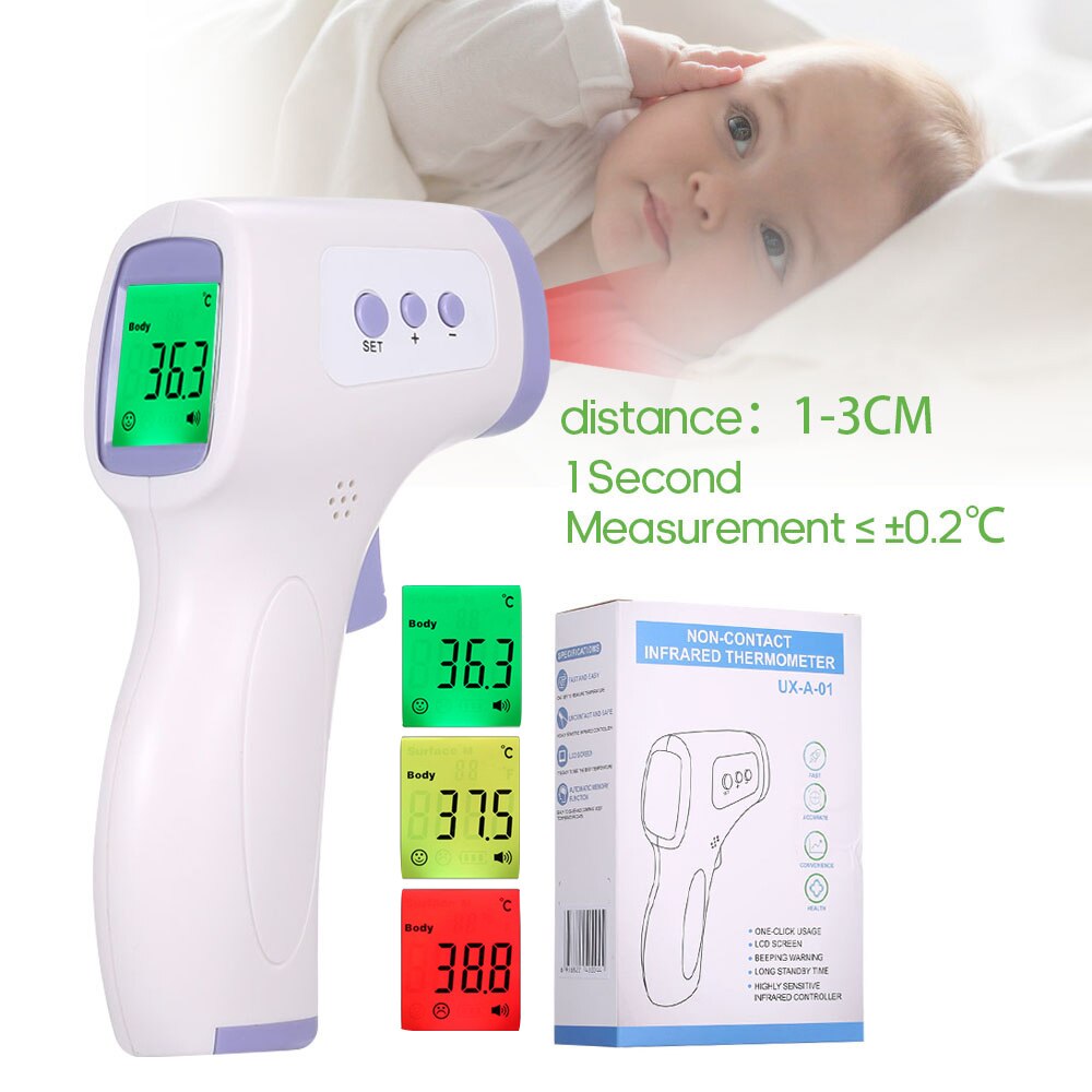 Infrared Thermometer Digital Non-Contact Ear Forehead Temperature Digital Infrared Body Thermometer termometro infrarojo: Type 1