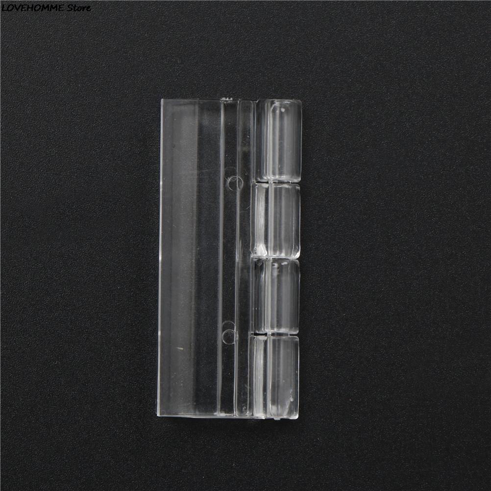 Clear Transparent Plastic Box case Plexiglass Long Hinge Cabinet Kitchen Door 1Pc