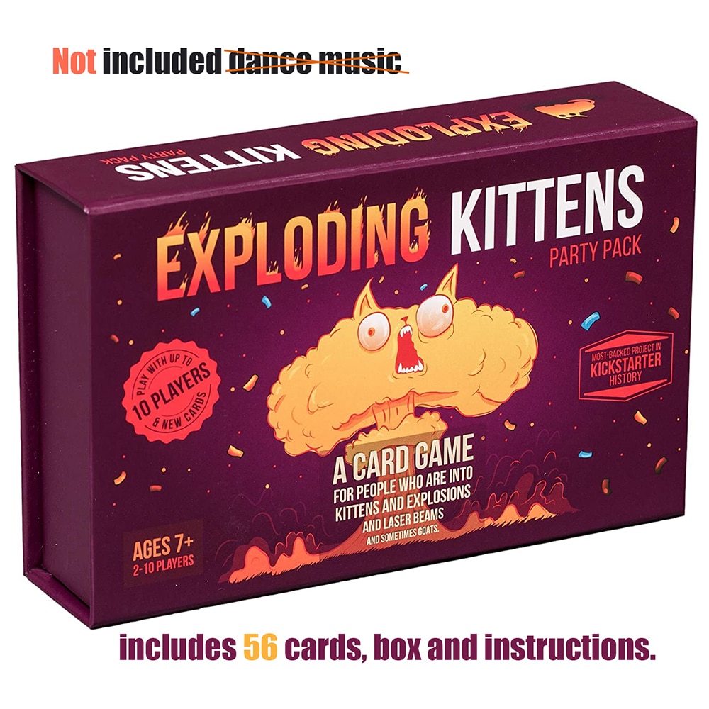 Kitten Originele Editie Familie Strategie Ontploffen Plezier Kaarten Game Kind Speelgoed Nsfw Editie Party Pack Volwassen Teens Kids Vriendelijke Board