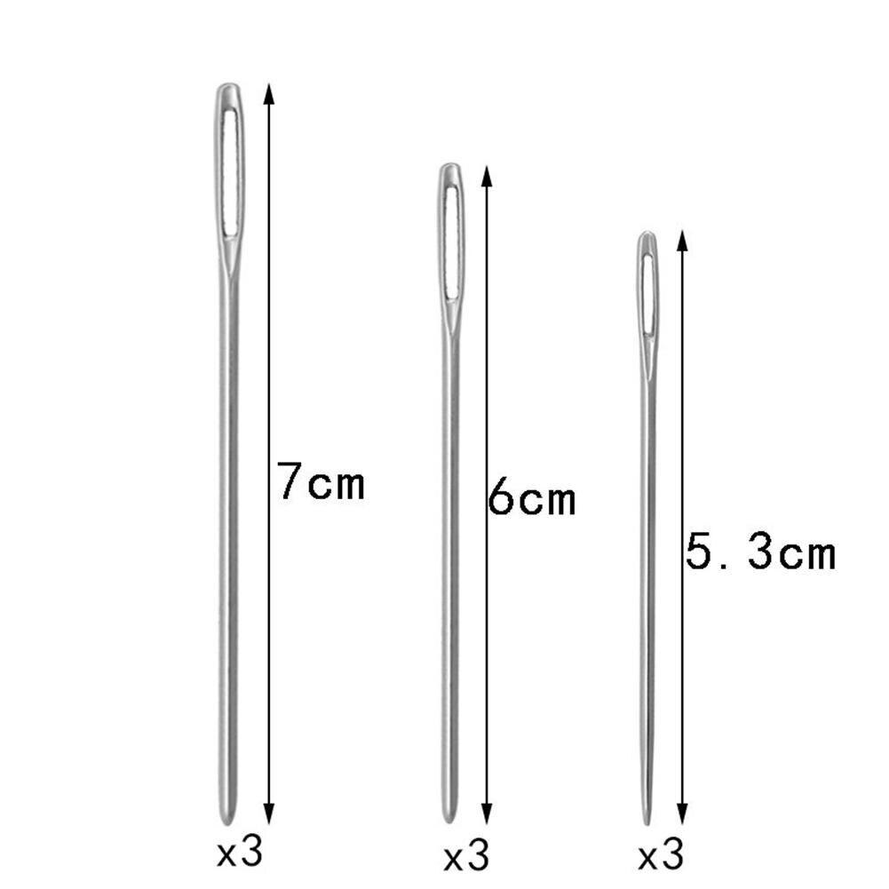 22/29pcs Upholstery Repair Kit Leather Sewing Craft Tool Kit Large-eye Stitching Needles