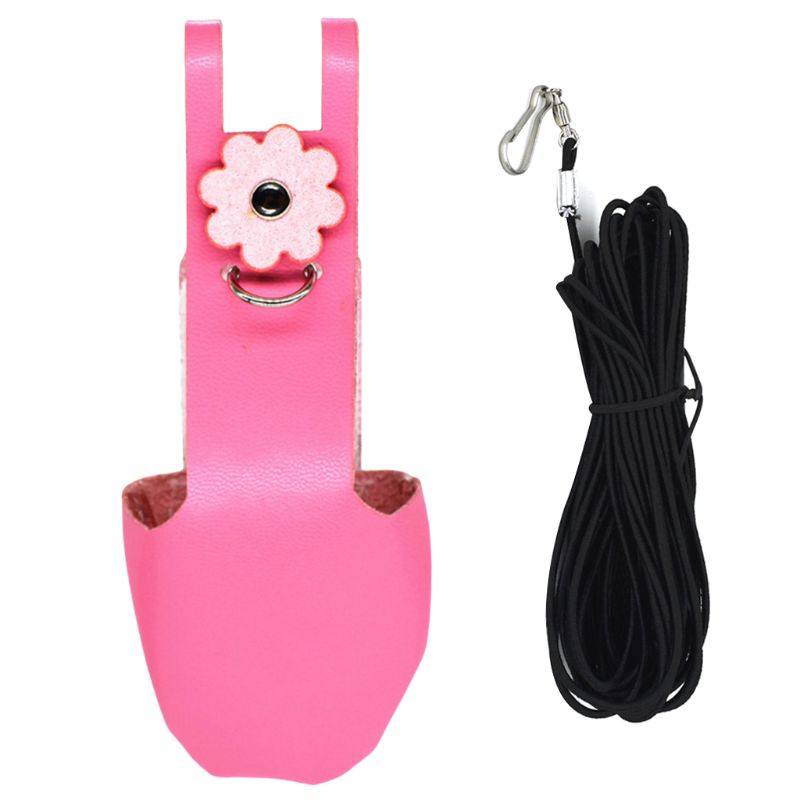 Bird Parrot Velvet Leather Diaper with Leash Harness Rope Cockatiel Pigeons Flight Suit Clothes Feces Pocket Pet Supply: PK / S