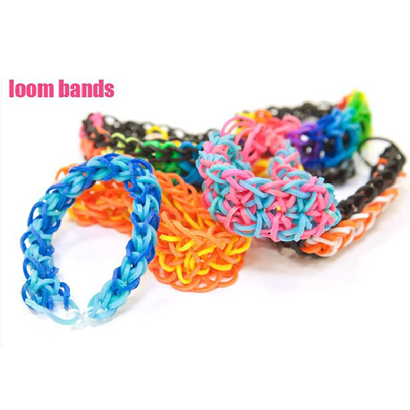 Gummi Webstuhl Band Weaver Kit für DIY längliche Strickmaschine Armbänder Weben Rahmen Bänder Haken Kunst Handwerk, Spielzeug