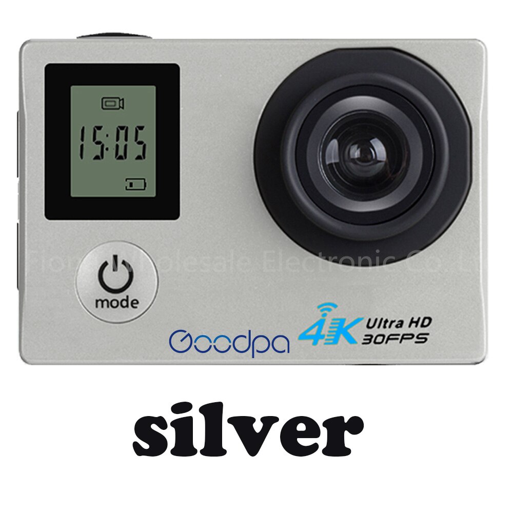 100%  originele goodpa  f60/f60r action camera 2.4g afstandsbediening ultra  hd 4k 12mp action videocamera waterdichte sportcamera