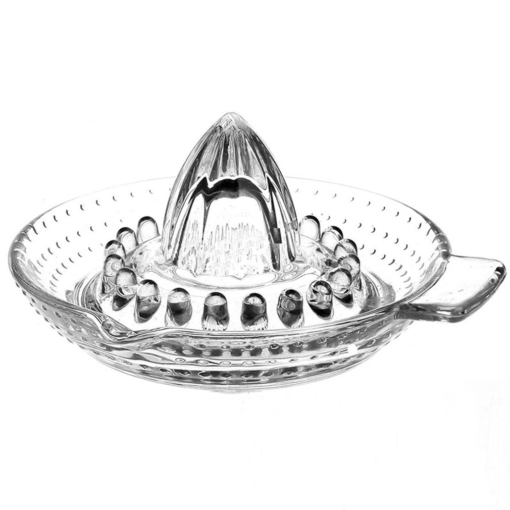 Glass Lemon Orange Squeezer Juicer Hand Manual Press Kitchen Home Appliances Lemon Orange Tangerine Juice Squeezer