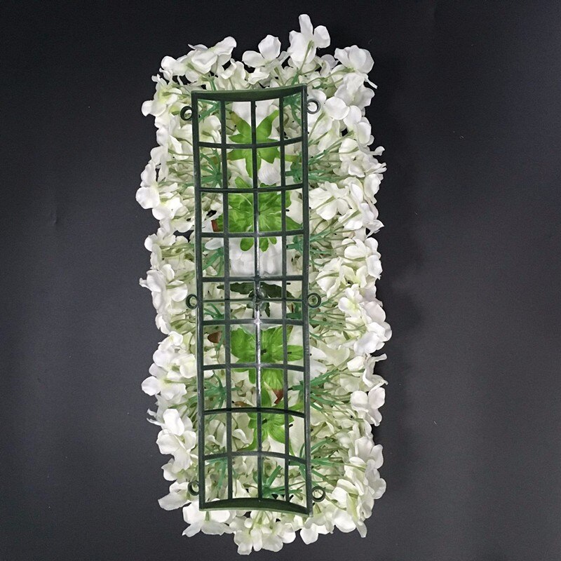 Kunstige væg plast paneler holder til diy bryllup baggrund decors - grøn