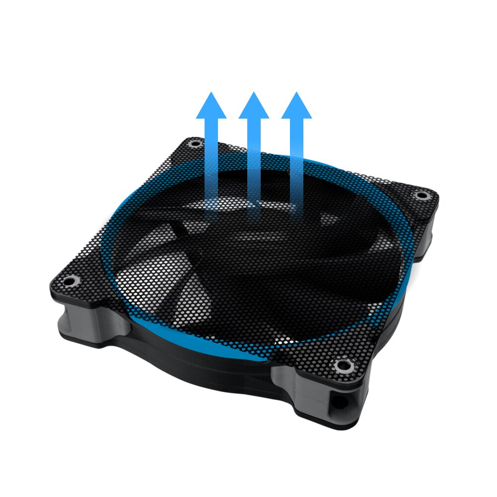 5Pcs 80Mm 90Mm 120Mm 140Mm Pvc Fan Stoffilter Zwart Wit Pc Stofdicht Case Cuttable computer Mesh Cover Computer Koeler Cover