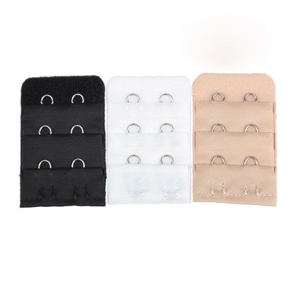 Convenient underwear extension buckle 3 Pcs Bra Extension Strap Extender Replacement with 2 Hooks MSK66