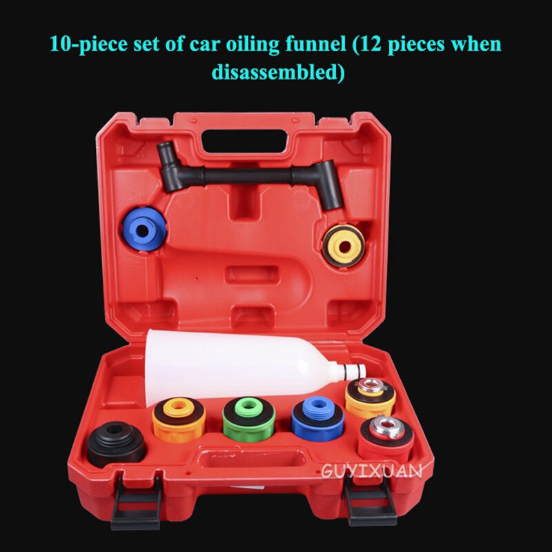 Car oil filling kit/adding oil/oil changing tool/car engine oil changing/refueling funnel/8 piece set/10 piece set/16 piece set