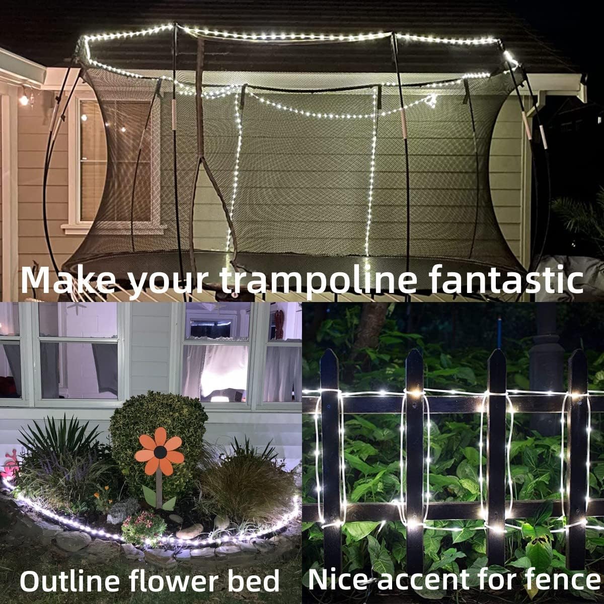 Outdoor Solar Tube Touw Led Licht Kerst Tuin Decoratie Fairy Lichtslingers 22M/12M/7M bruiloft Led Guirlande Lamp