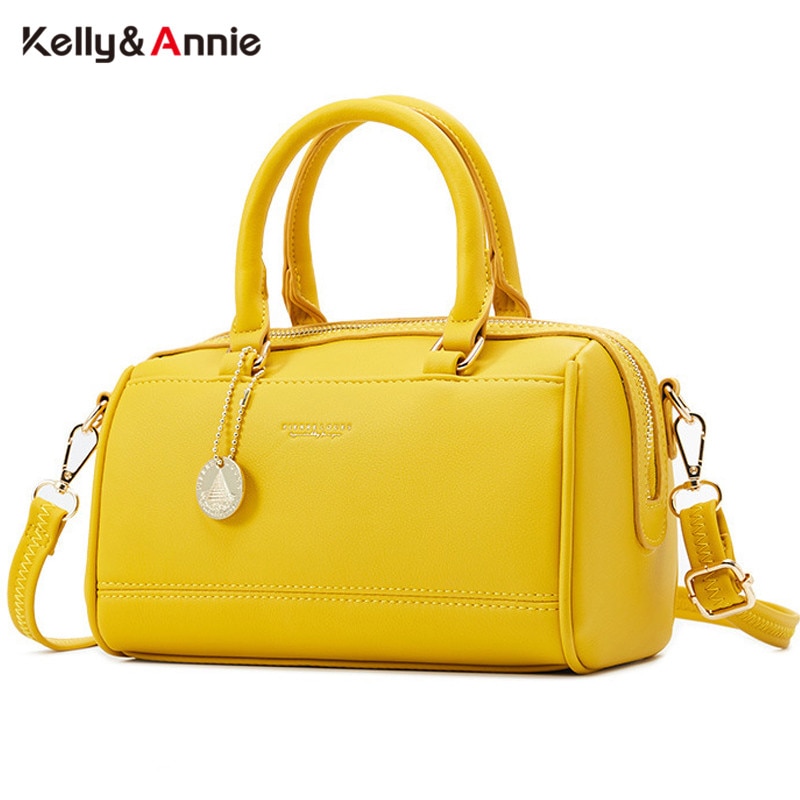 Boston Sac à main en cuir souple femme épaule bandoulière Sac de messager Bolsa Sac dames Long fourre-tout femmes Sac à main MEW