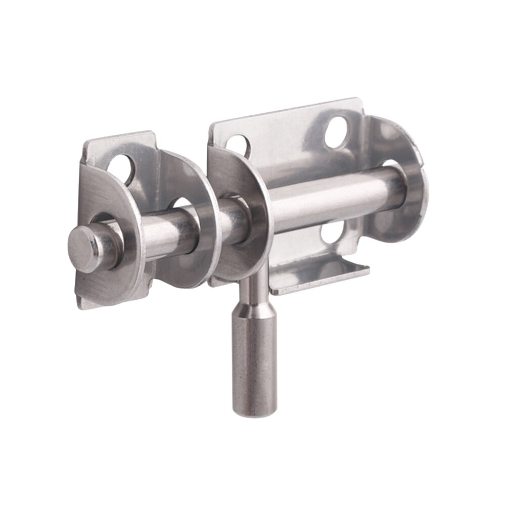 Stainless Steel Sliding Hasp Latches Door Chain Locks Bathroom Door Window Cabinet Fitting Slide Bolt Latch Security Tools K802: Default Title