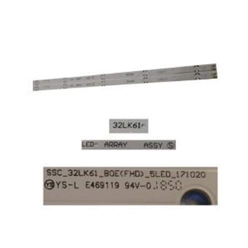 Tira 5 Leds SSC_32LK61_BOE(FHD)_ 5LED_171020 LG 32LK6200PLA