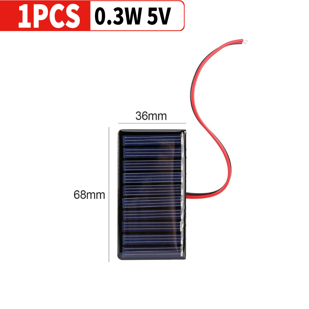 Mini Pet Zonnepaneel 5V 60mA Zon Mobiele 2 Stuks Polykristallijne Zonnecel Fotovoltaïsche Panel Voor 3.6V Batterij charger Diy Speelgoed Led: Lavendel