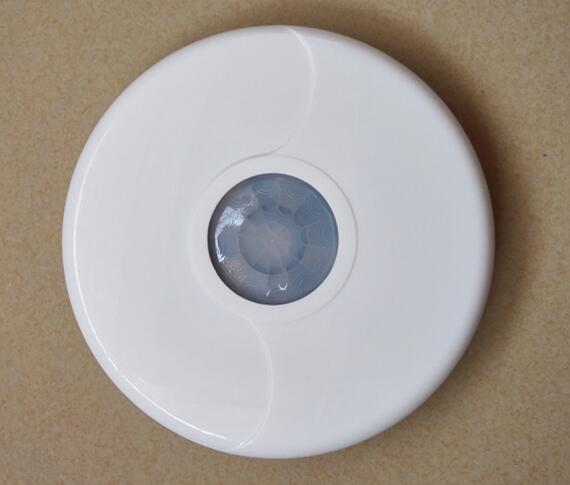 Wireless Ceiling Mount Infrared PIR Motion Sensor 360 Detection Degree 433mhz Dual Tech for Alarm System
