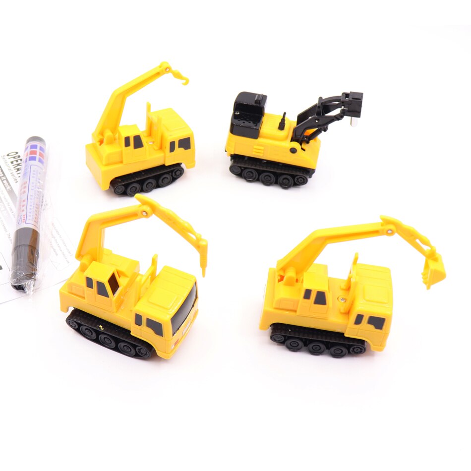 Techniek Voertuigen Truck Mini Magic Pen Inductieve Kinderen Truck Tank Speelgoed Auto Trekken Lijnen Inductie Spoor Auto