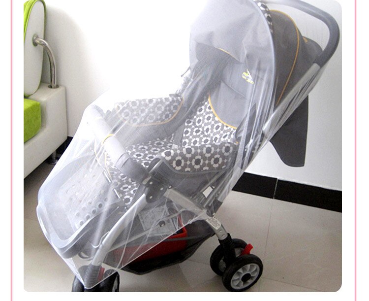 Wandelwagen Mosquito Insect Shield Netto Veilig Zuigelingen Bescherming Mesh Kinderwagen Accessoires Winkelwagen Klamboe