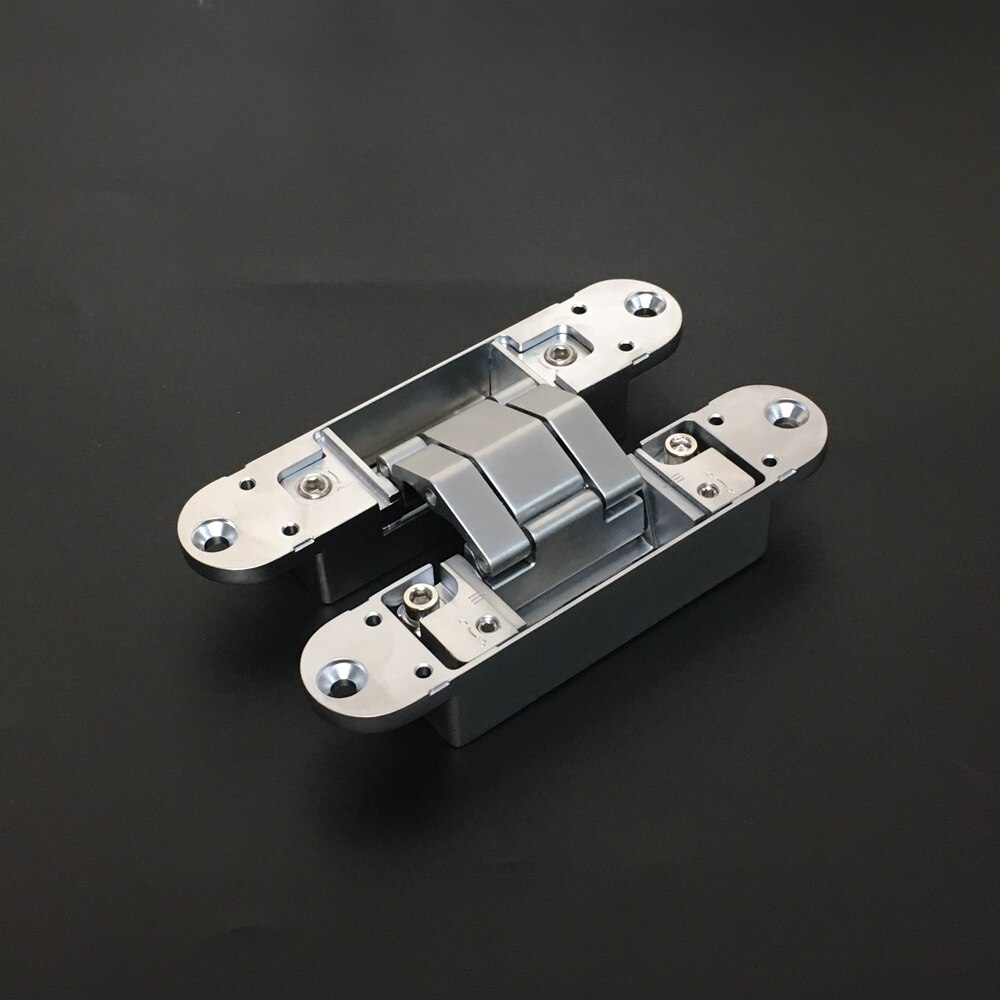 3D adjustable hidden door hinge adjustable conceal hinge /invisible door hinge 140*30MM 60KG for 2 hinges