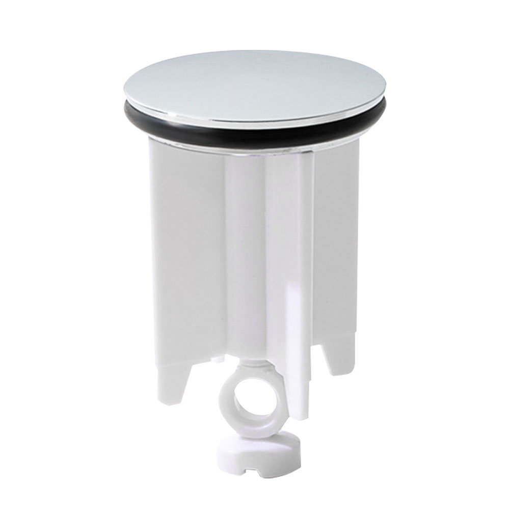 Universeller Waschbeckenstopfen, Abflussstopfen, höhenverstellbar, Waschbecken-Abflusssieb, 40 mm, Waschbecken-Abflussstopfen für Zuhause, Küche, Badezimmer: Licht Grau