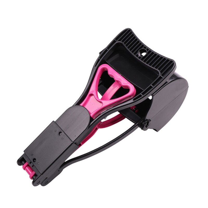 Schop Reiniging Pick Up Dier Uitwerpselen Picker Lichtgewicht En Handig Handvat Zaagtand Edge Schoonmaak Tool Voor Honden Buiten: Pink