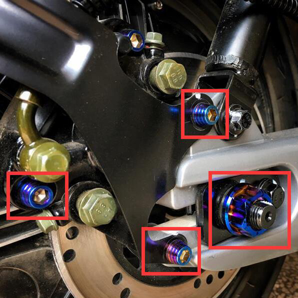 Stainless Steel Hex Serrated Flange Locking Nut M10 Fit & Screw Scooter