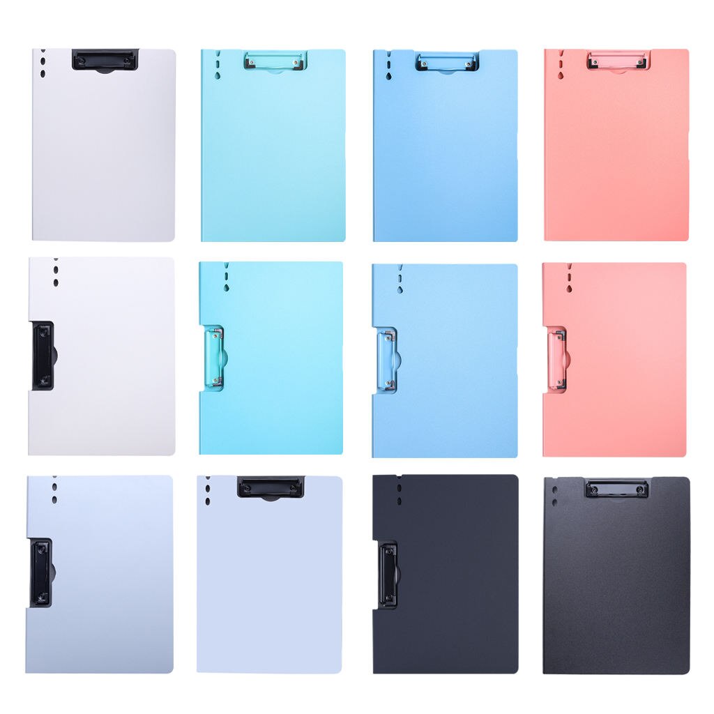 File Folders Folder Clipboard Matte A4 Stationery File Board Clip for Notes School