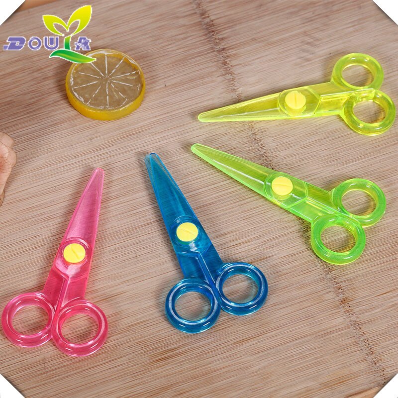 Studentenschaar transparante plastic schaar knip student kantschaar kantoorschaar