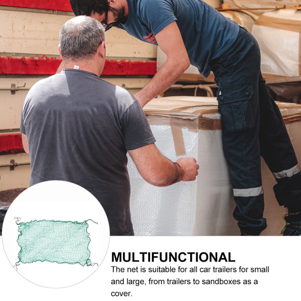 Universal Cargo Net Car Mesh Cover Trailer Bungee Net Truck Accessory 1.5 x 1.5m