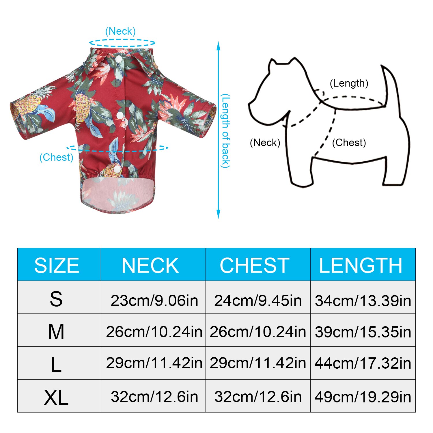 4 unids/set Ropa Estilo Hawaiano perro camisetas de Polo Hawaiano ropa para mascotas ropa de playa estampado de palmeras camisa de verano para mascotas