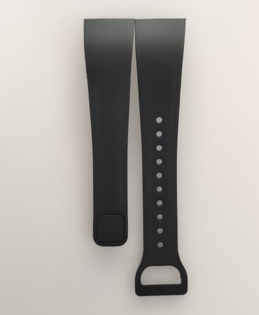 Correa de muñeca colorida para Xiaomi Mi Band 4c, correa de silicona de repuesto para pulsera inteligente Redmi Xiaomi Band 4C: Black