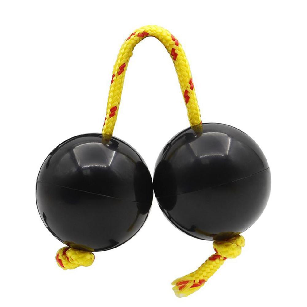 Zwart Rood Ritme Ronde Zand Bal Zand Hamer Vingertop Roterende Percussie Instrument Drum Bal Outdoor Entertainment Speelgoed