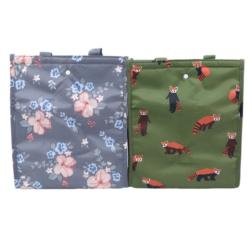 Waterdichte Speciale Thermische Isolatie Opslag Tote Draagbare Geïsoleerde Lunch Box Pouch Cooler Canvas Doek Voedsel Zak