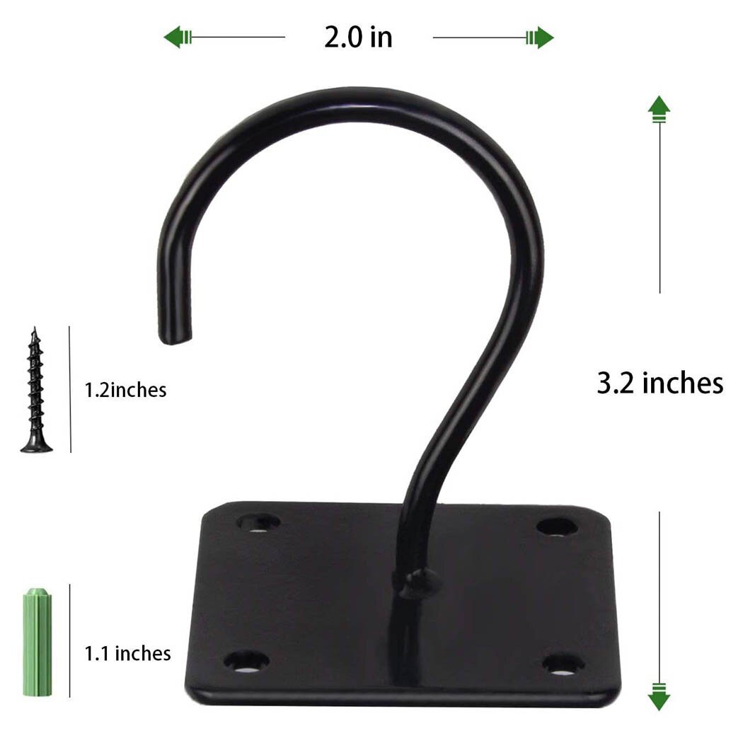 Ganchos para el techo, soporte de pared para plantas de jardín, cesta colgante, almacenamiento para el hogar, , 2 uds.,