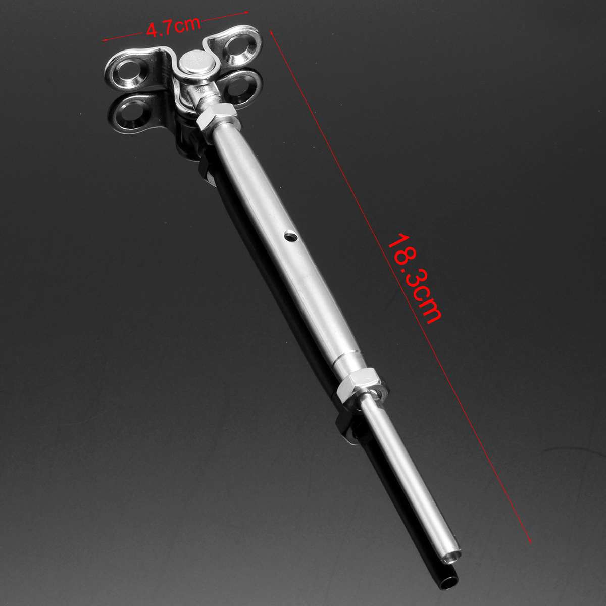 Lot De 2 Tendeurs à Vis M10 Acier Inoxydable 304 - Corps Fermé - Pour Bricolage Et Ameublement