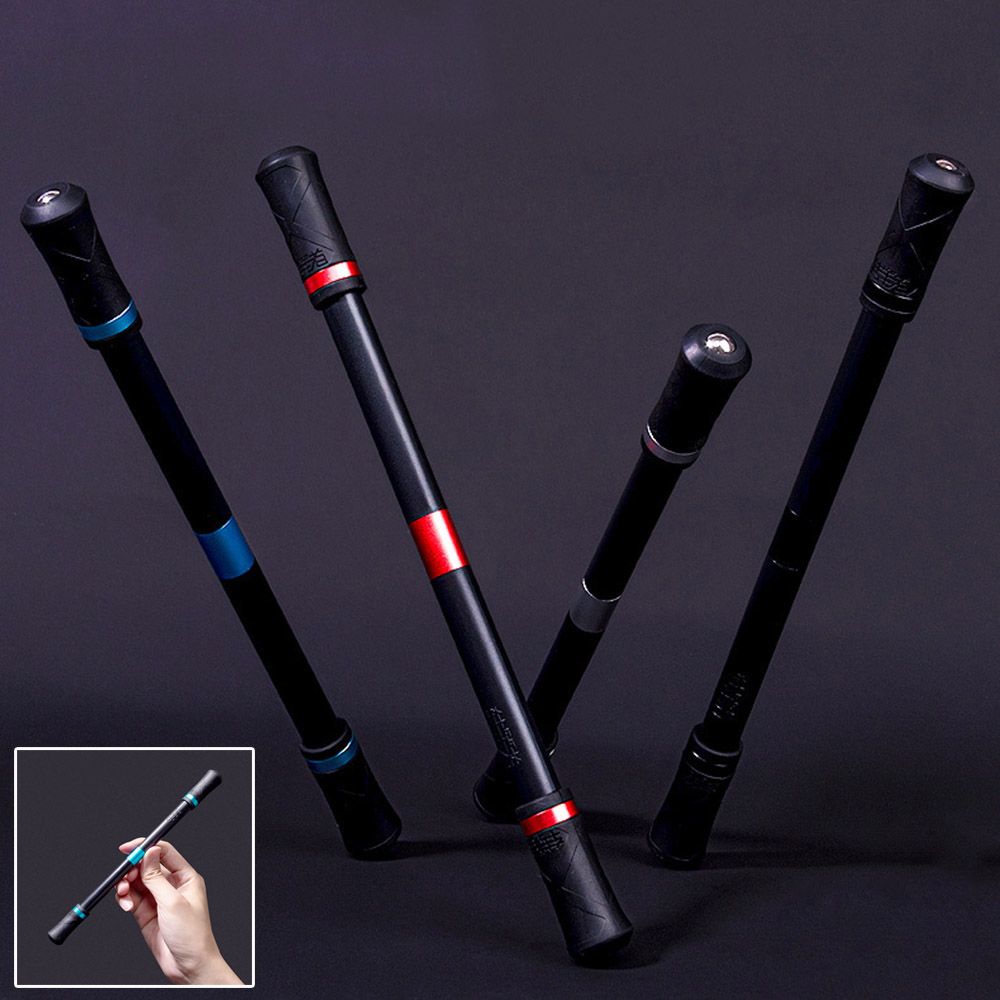 1PC Spinnen Kuli Kreative Gelegentliche Blitz Rotierenden Spielen Gel Stifte Schüler Spielzeug Freisetzung Druck Komfortable Penspinning Stift