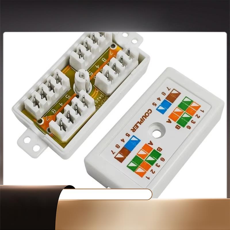 Termination Box Rj45 RJ45 Cat6 Junction Box RJ45 Splices Connectors For... – Grandado