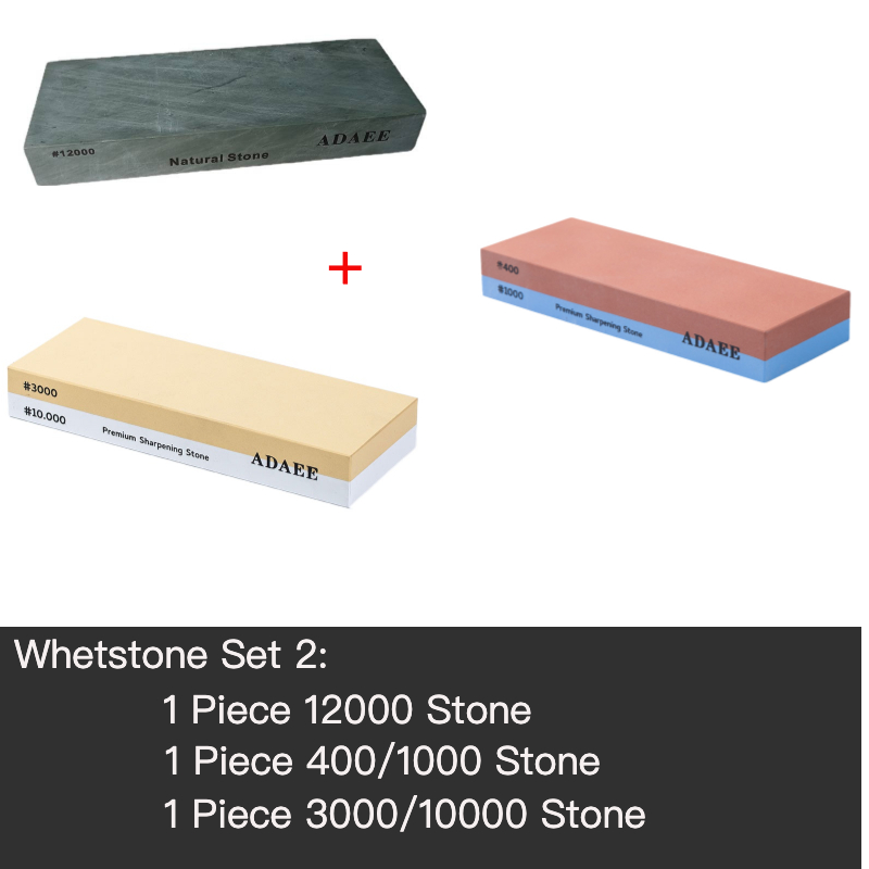 ADAEE-piedra Natural para afilar cuchillos, afilador de piedra