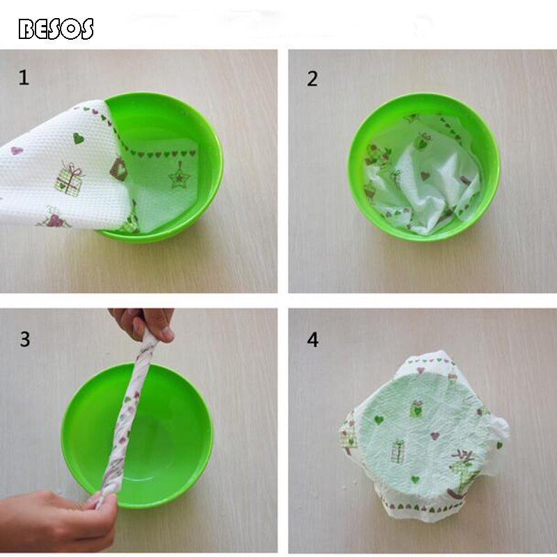 2 Rolls Thickened Of Kitchen Oil Water Absorption Roll Paper Restaurant Office Washed Wiped Many Times Use Disposable Napkins