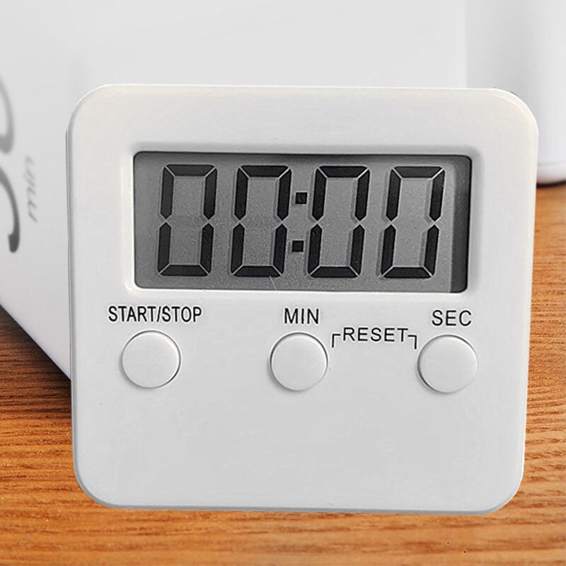 1 Pc Grote Lcd Digital Kitchen Countdown Timer Stopwatch Alarm Met Stand Kookwekker Praktische Koken Wekker