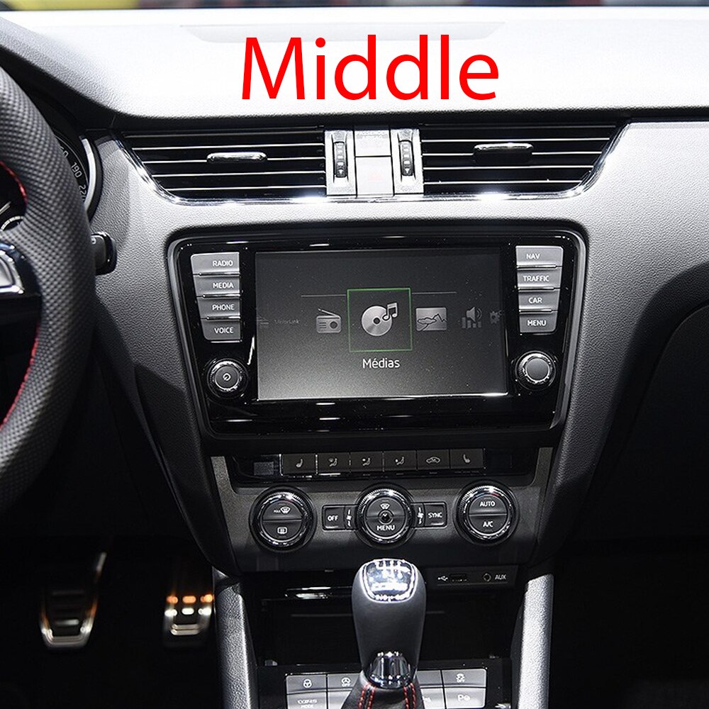 Klimaanlage Auslauf entlüften für Skoda MQB für neue Octavia Instrument Tafel Luft Auslauf klimaanlage luft
