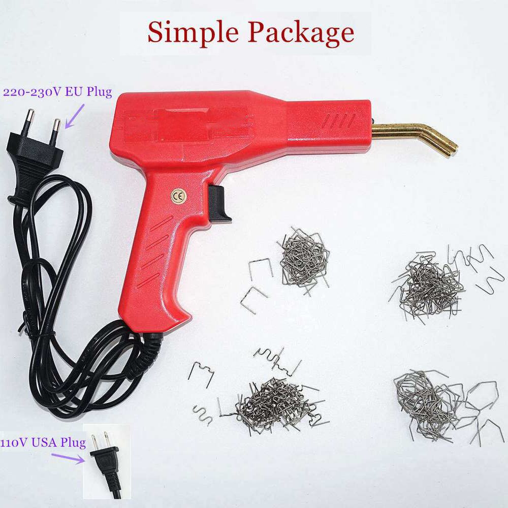 Draagbare Plastic Lassen Machin Plastic Repareren Elektrische Nietmachine Machine Repareren Auto Bumper Nietmachine Lassen Garage Gereedschap