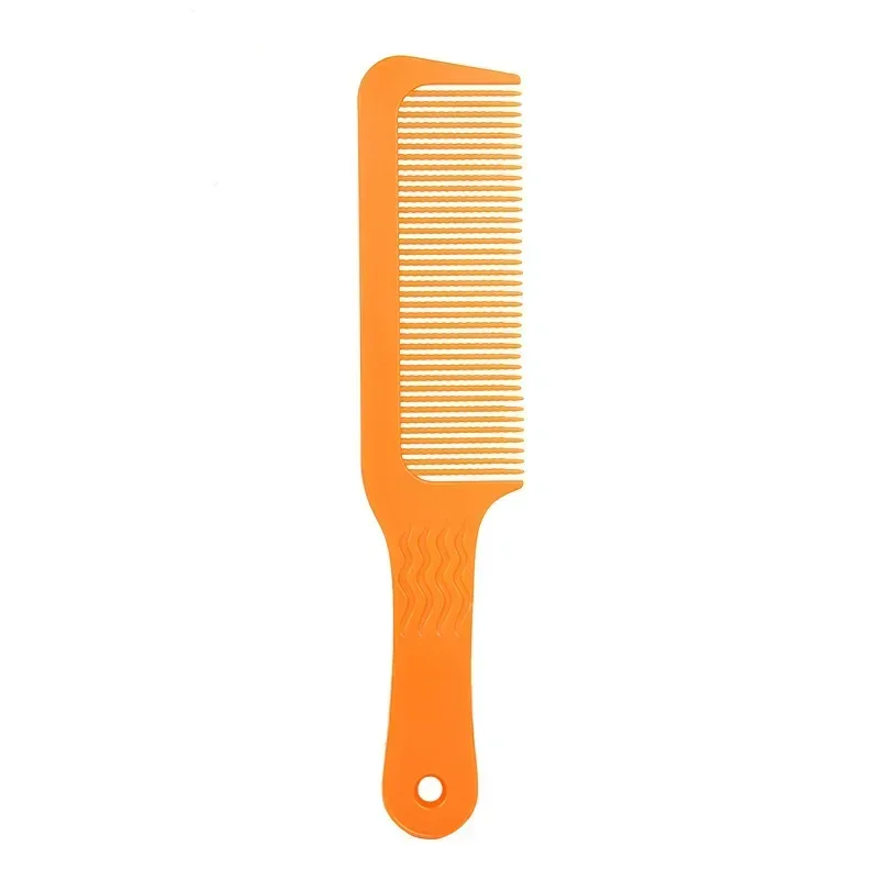 Professionele Platte Kop Knipkam Antistatische Haar Knipkam Grove Mannen Haar Knipborstel Salon Kapper Tondeuse Accessoires: Rood