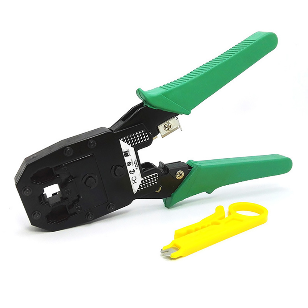 Krimptang Cable Cutter Gereedschap Tang Multifunctionele Basic Netwerk Kabel Maker RJ12 RJ11 RJ45 cat5 cat6 8p8c 6P 4P kabel Stripper