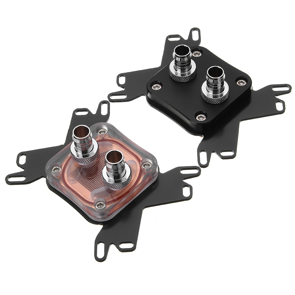 S SKYEE Water Cooling Block for Intel LGA 1155 AMD AM4 Copper CPU Cooler HeatsinkFor Computer CPU Radiator Intel Universal